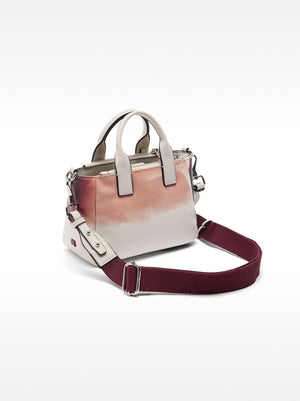 Bolso tote con efecto acuarela