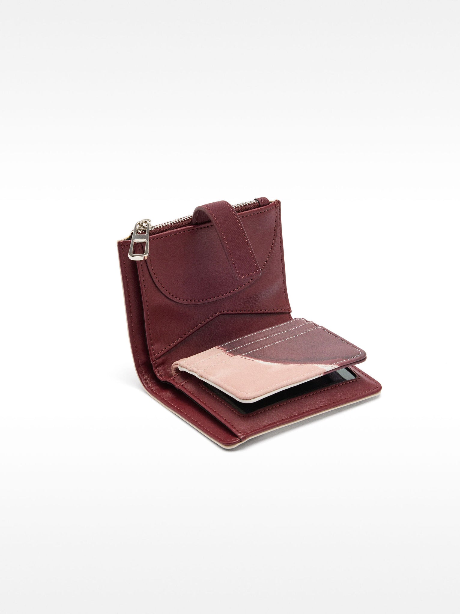 Cartera con efecto acuarela