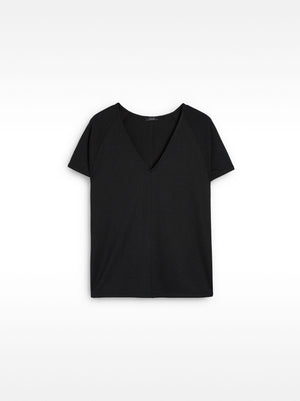 Camiseta básica cuello pico