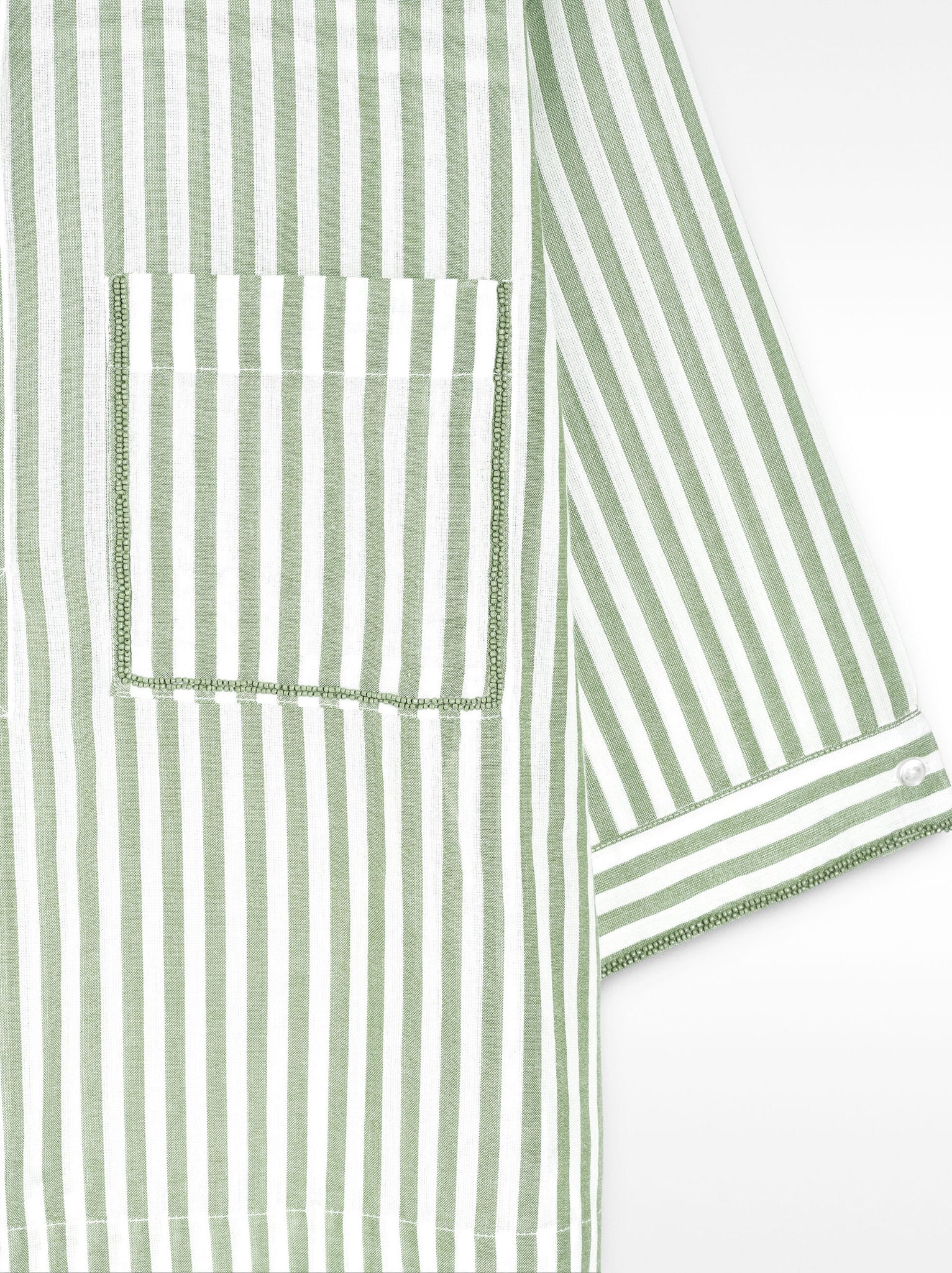 Camisa de rayas 100 % algodón