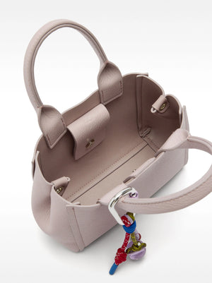 Bolso tote mini con colgante