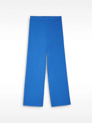 Pantalón canalado de punto