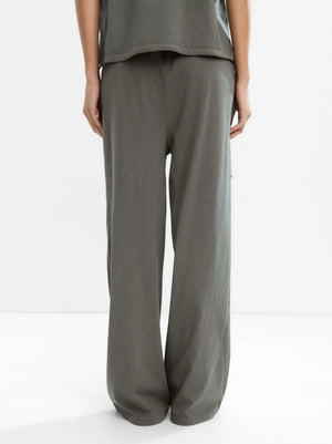Pantalón 100 % algodón con bordado