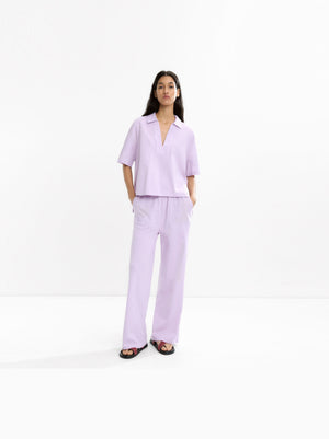 Pantalón 100 % algodón con bordado