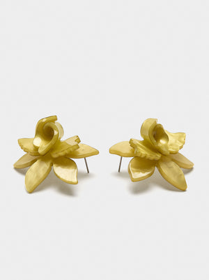 Pendientes maxi flor