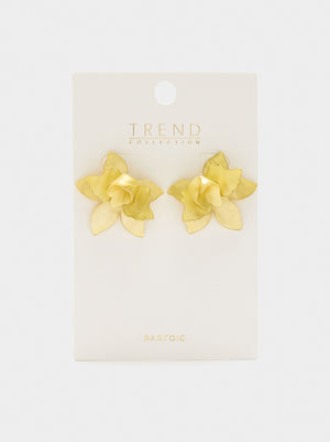 Pendientes maxi flor