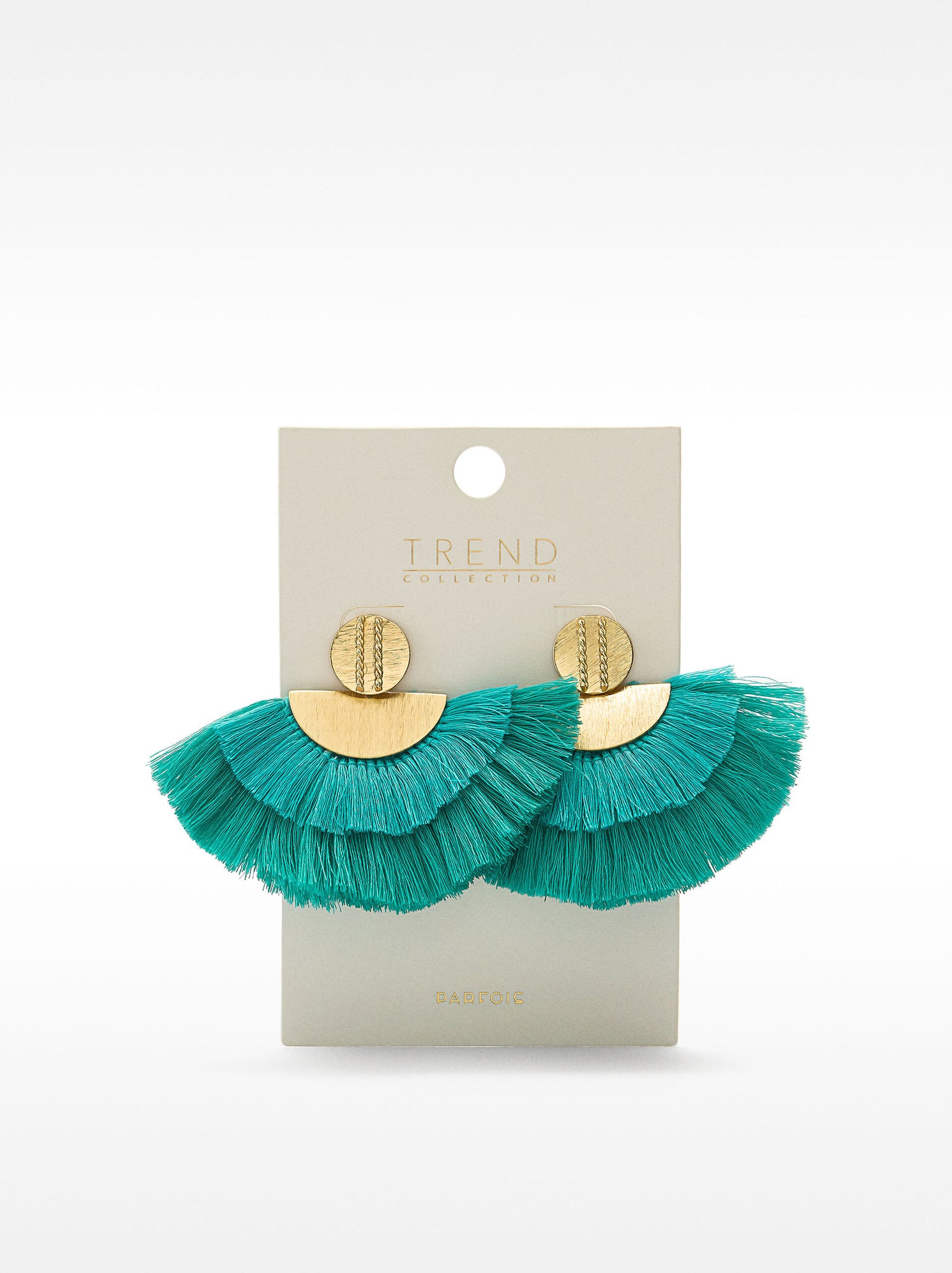 Pendientes maxi abanico