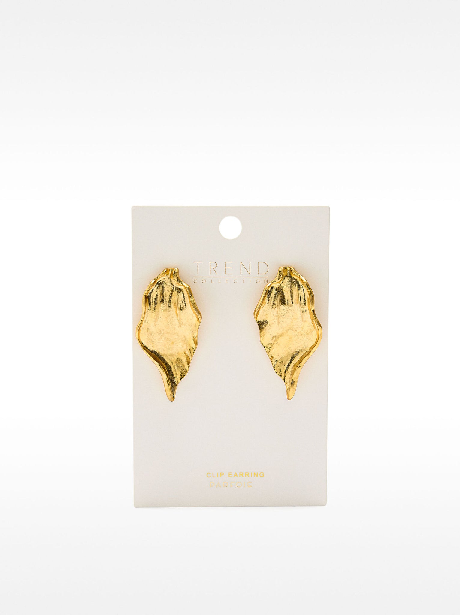 Pendientes maxi hojas