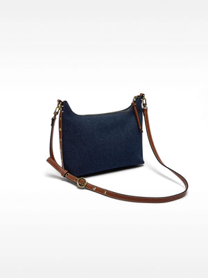 Bolso de hombro de denim