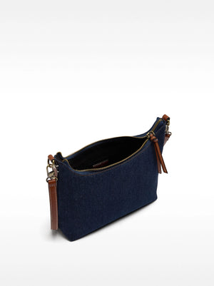 Bolso de hombro de denim