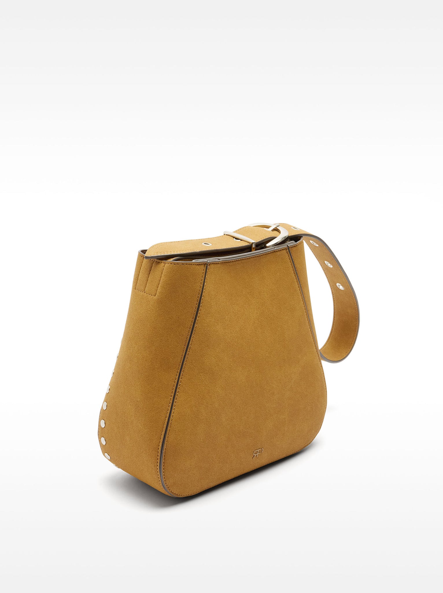 Bolso de hombro con tachuelas efecto piel