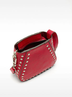 Bolso de hombro con tachuelas S