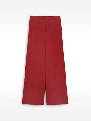 Pantalón de punto cintura elástica