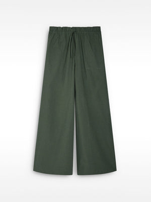 Pantalón 100 % algodón con fruncido