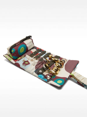 Joyero de rollo estampado