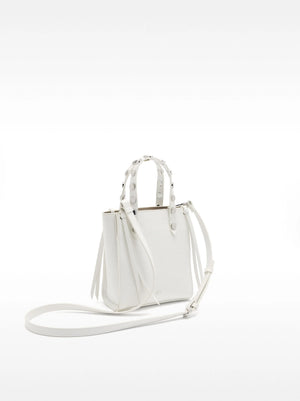 Bolso tote con tachuelas