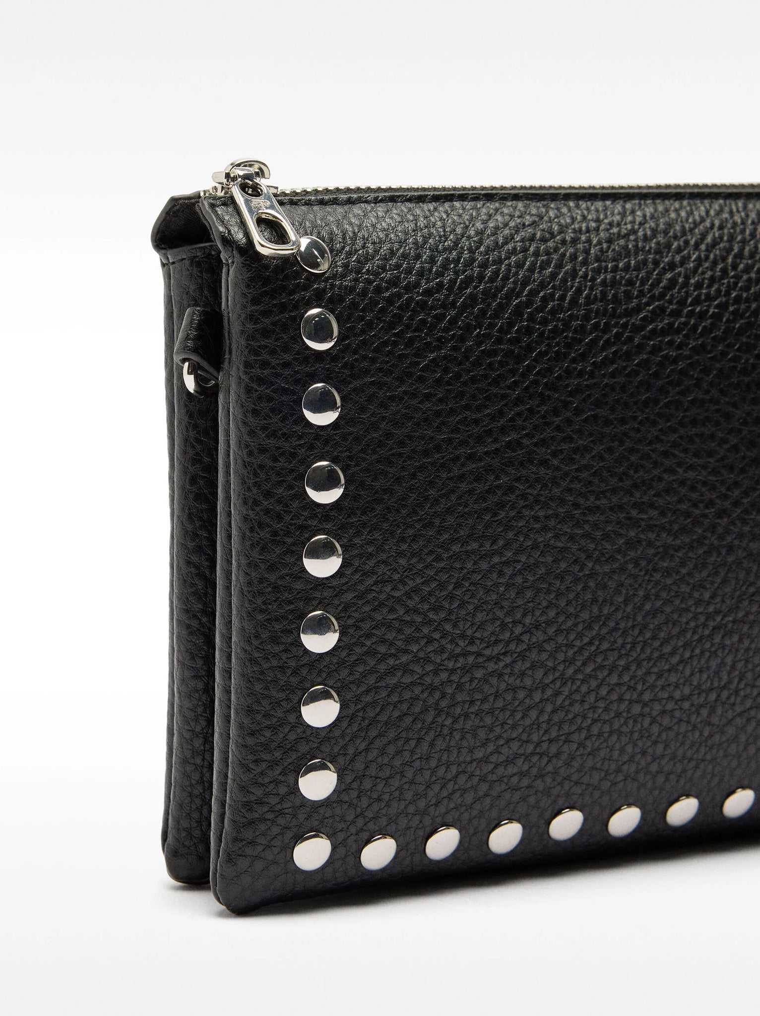 Bolso bandolera doble con tachuelas