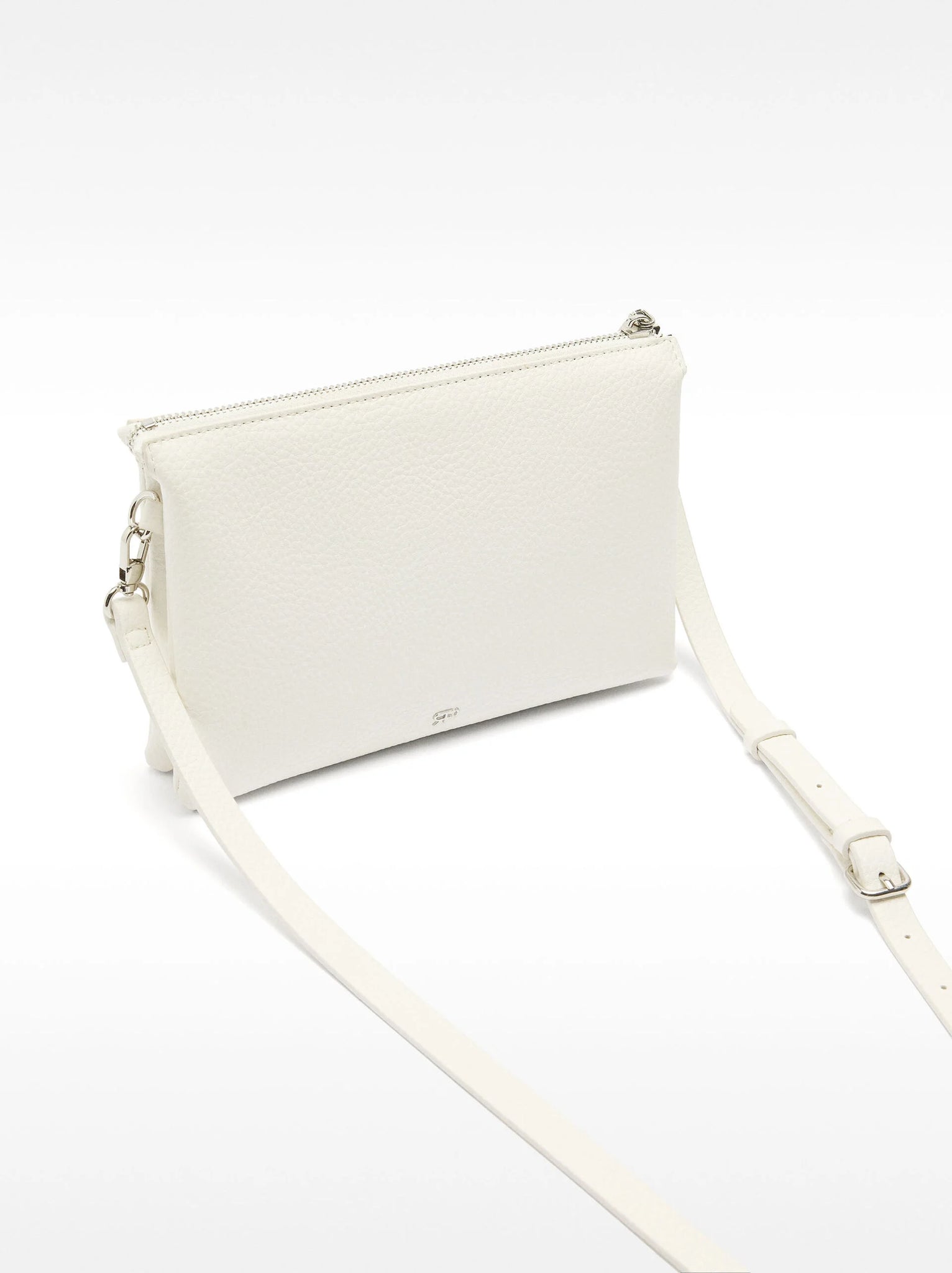 Bolso bandolera doble con tachuelas
