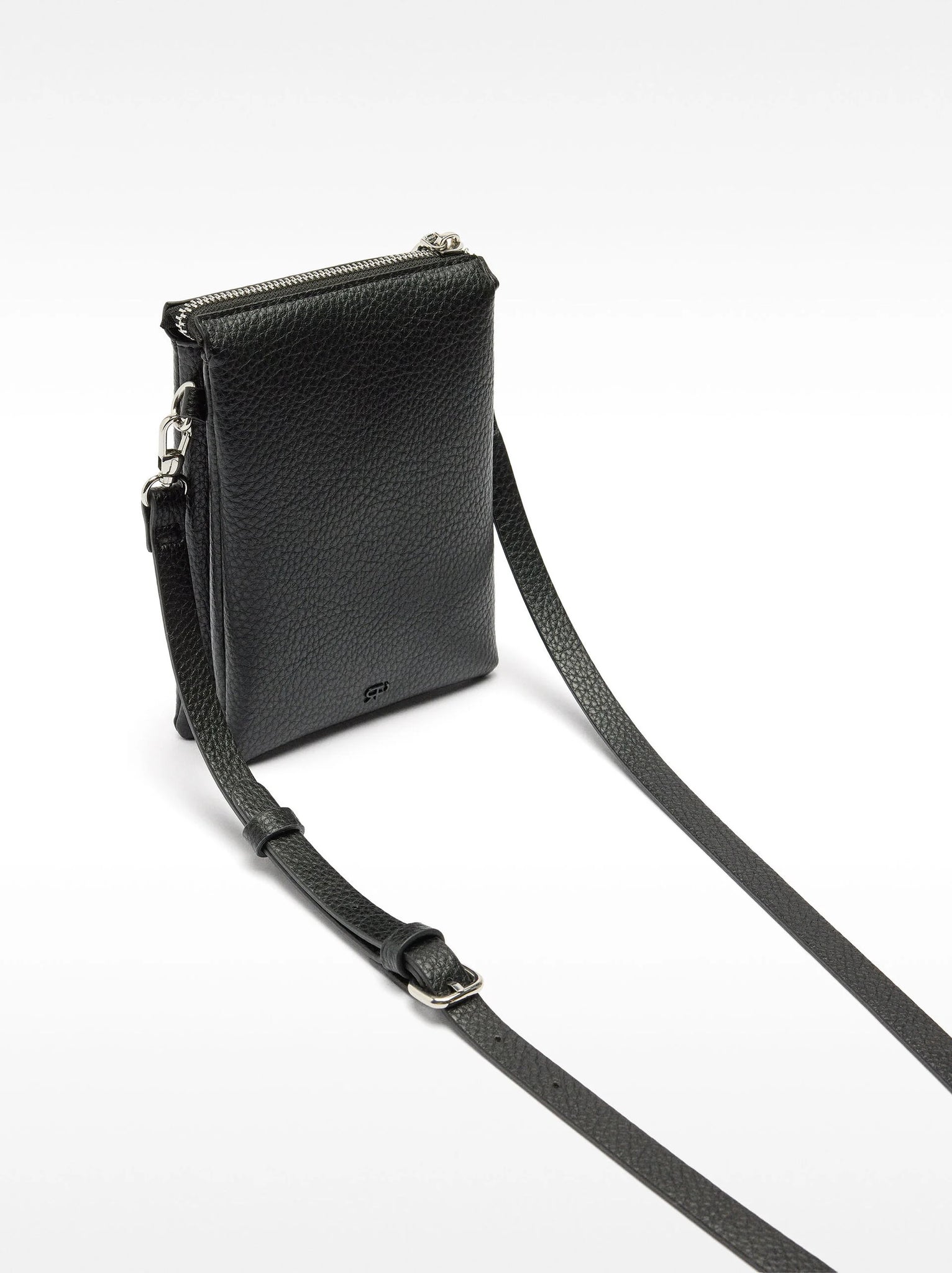 Bolso bandolera doble con tachuelas