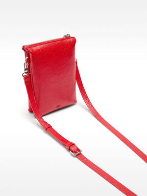 Bolso bandolera doble con tachuelas