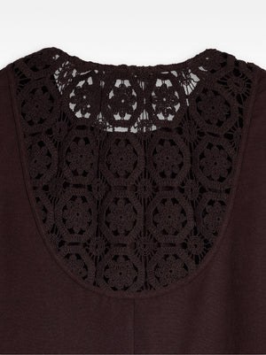Vestido de algodón y lino