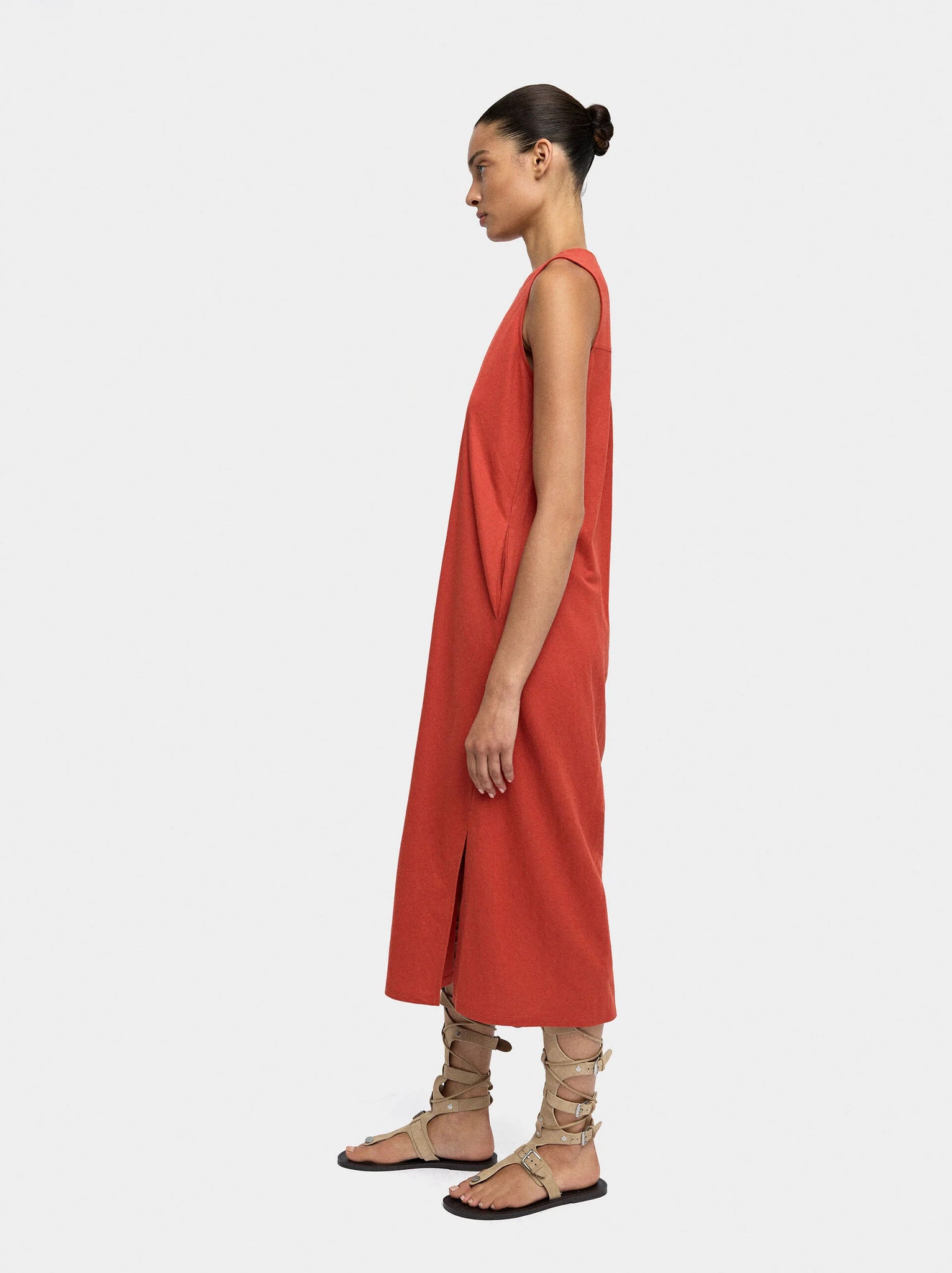 Vestido con botones