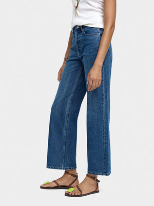 Pantalón denim 100% algodón
