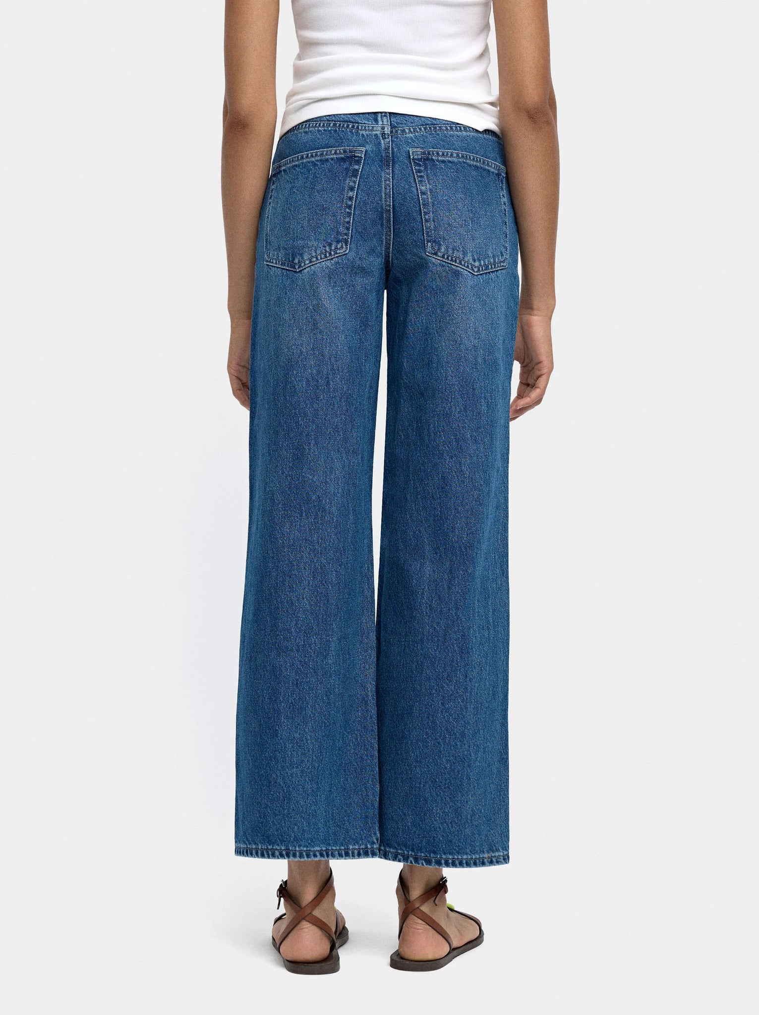 Pantalón denim 100% algodón