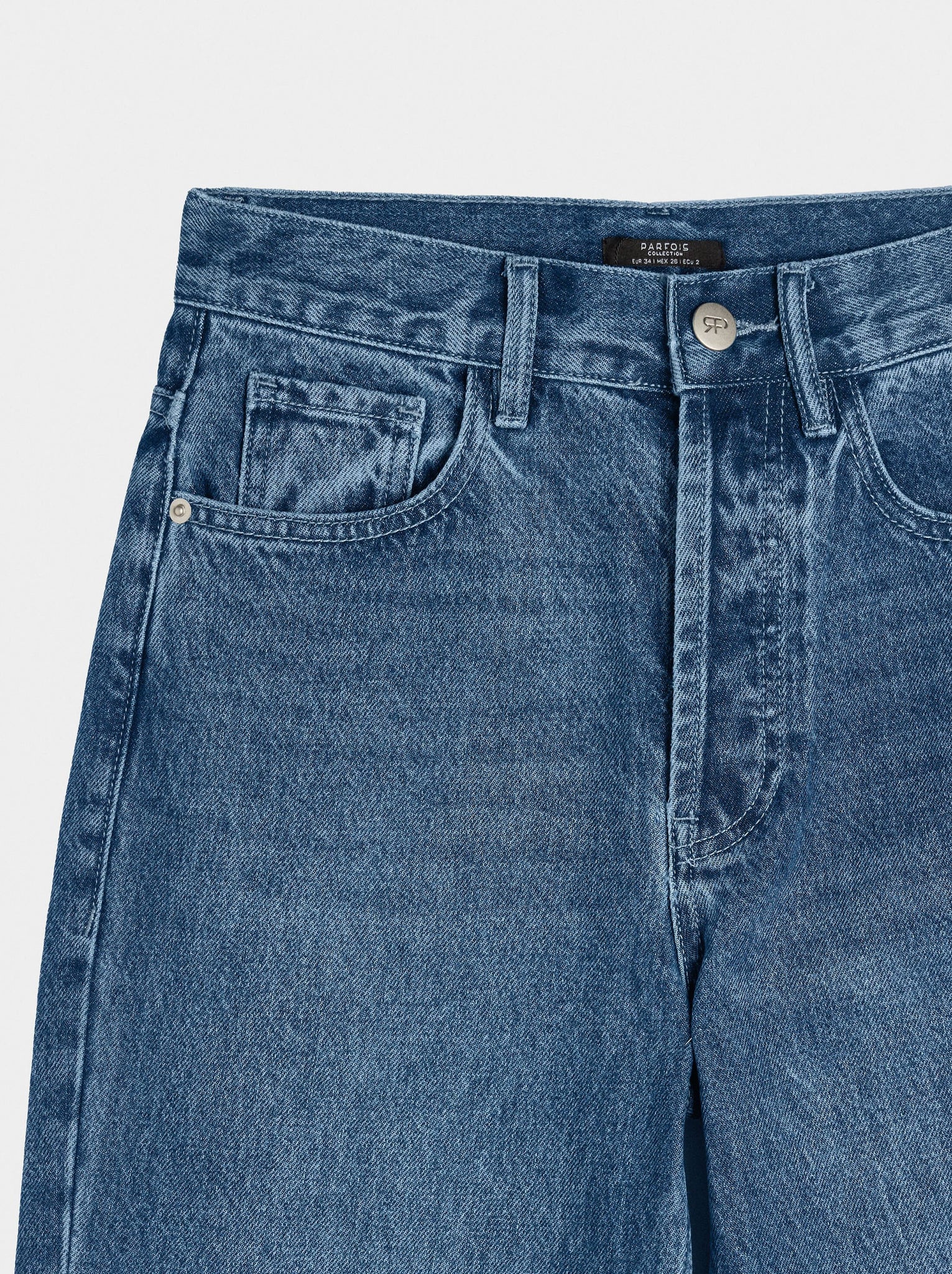 Pantalón denim 100% algodón