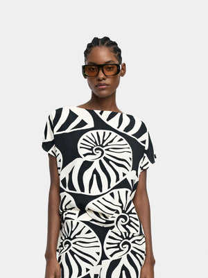 Blusa estampada
