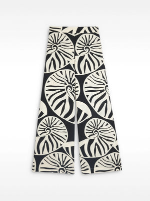 Pantalón fluido estampado