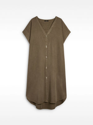 Vestido corto 100% lyocell