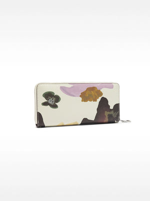 Cartera estampada con textura L