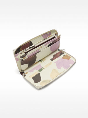Cartera estampada con textura L
