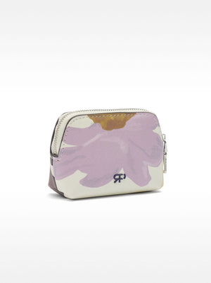 Monedero estampado con textura