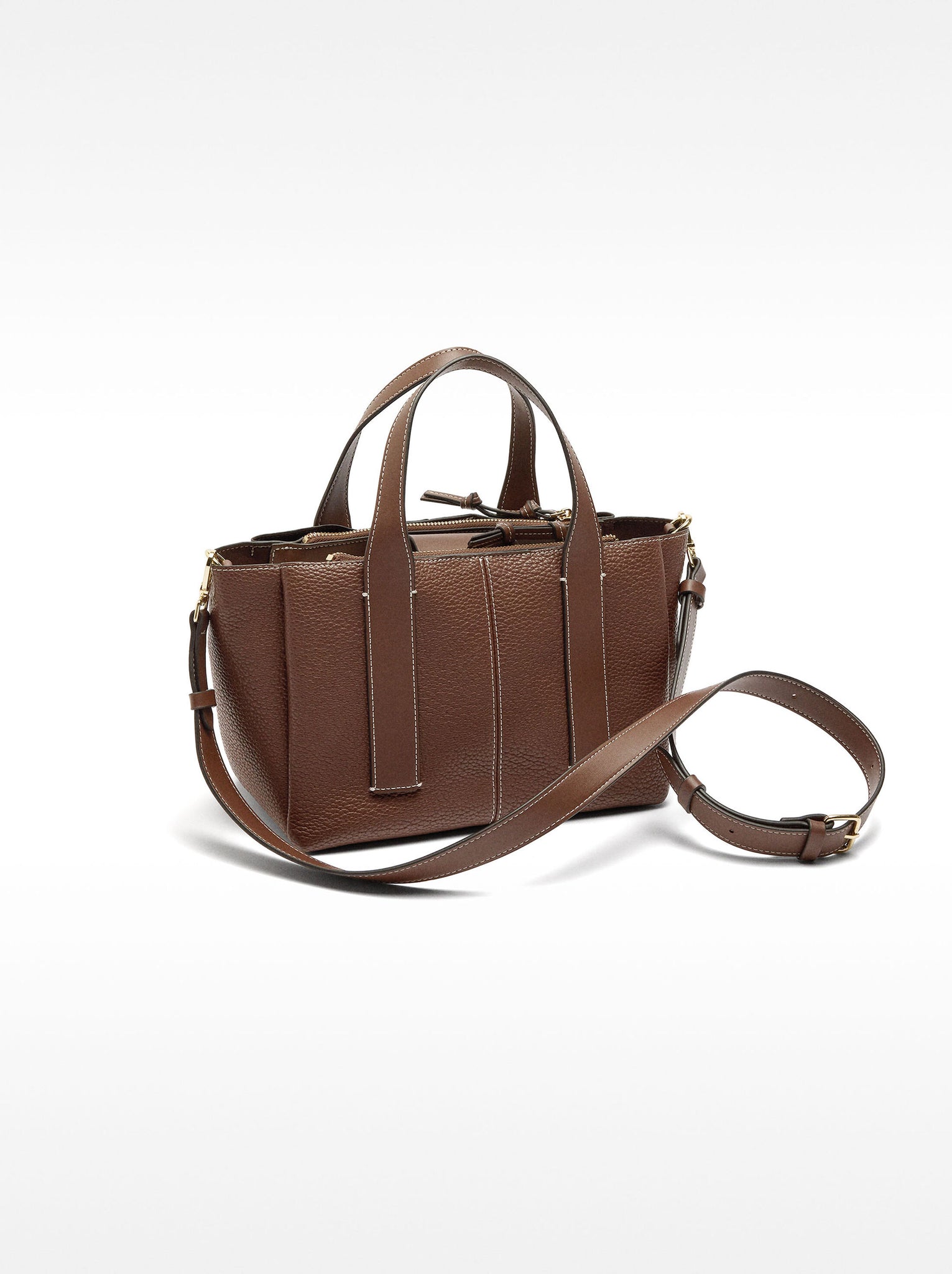 Bolso tote con textura