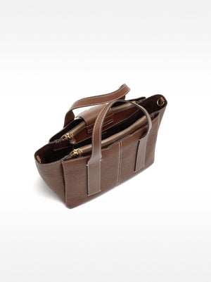 Bolso tote con textura