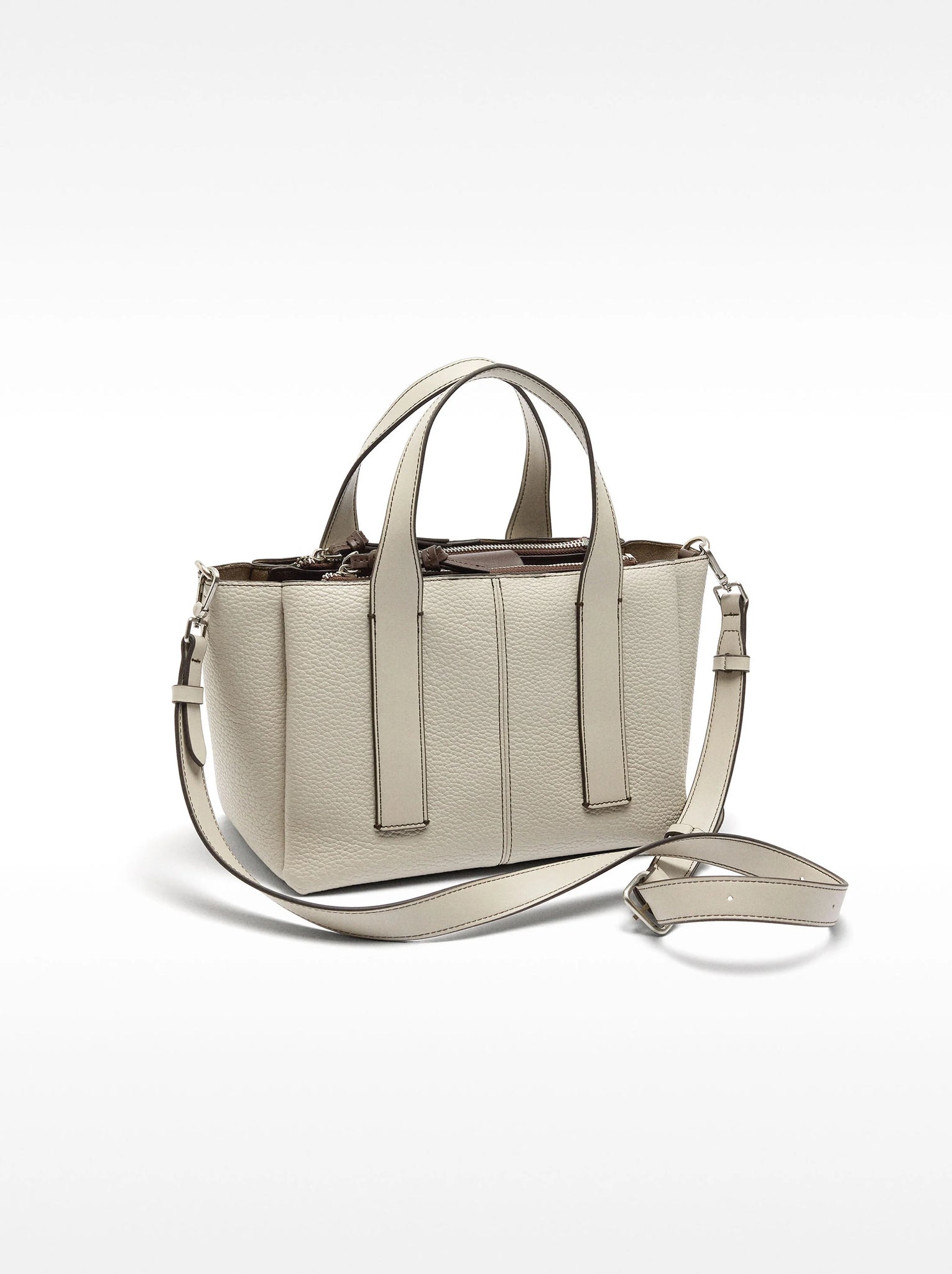 Bolso tote con textura