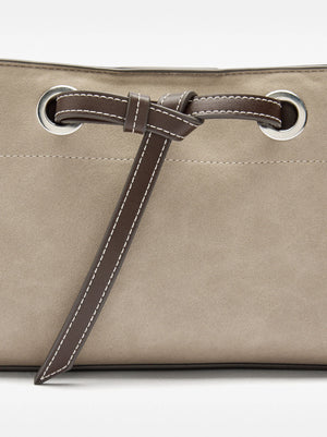 Bolso bandolera efecto piel