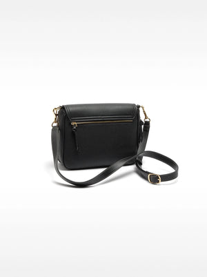 Bolso bandolera extensible con solapa