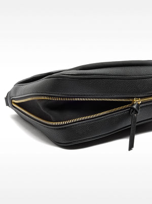 Bolso bandolera extensible con solapa