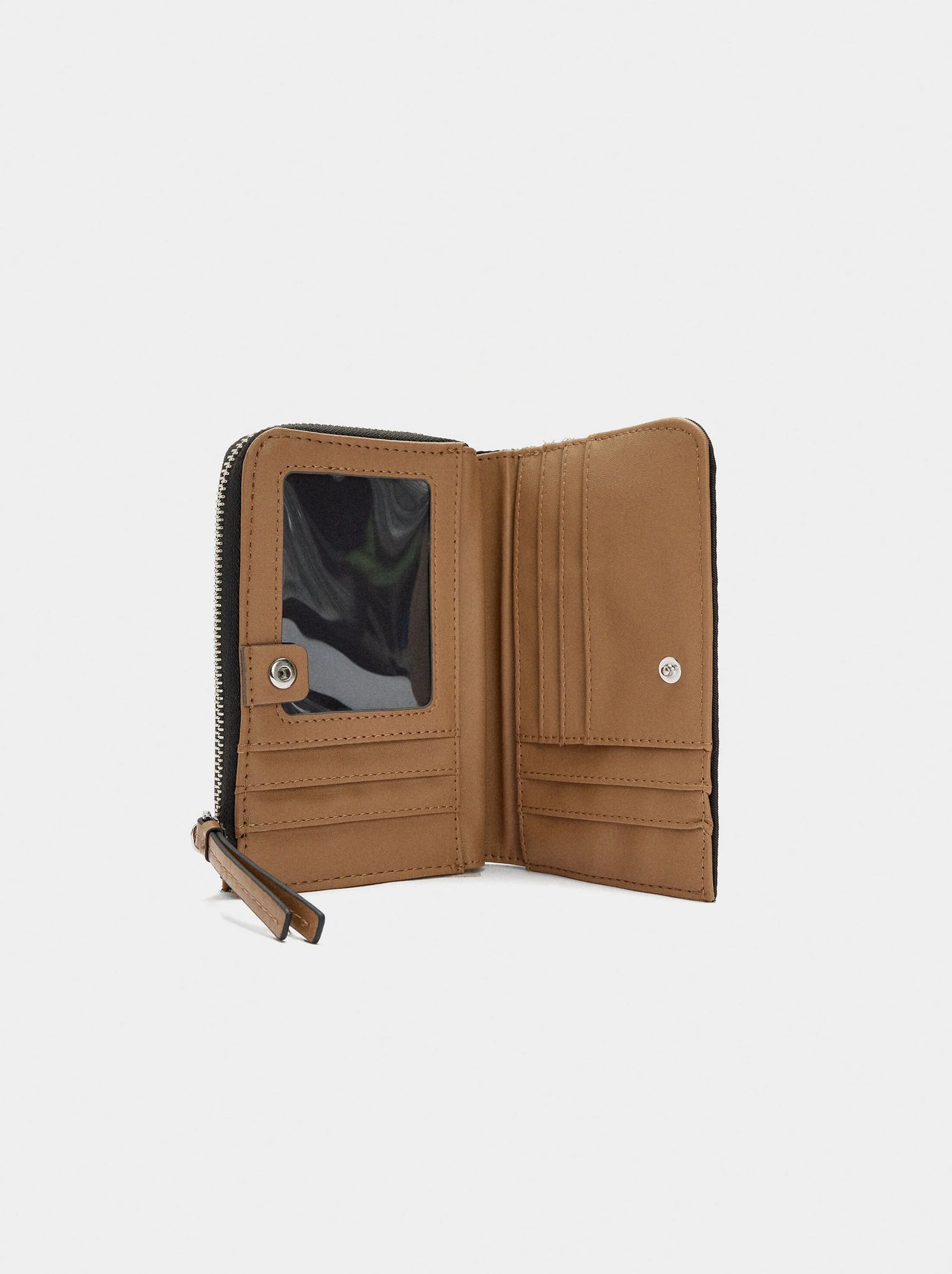 Monedero de efecto nylon