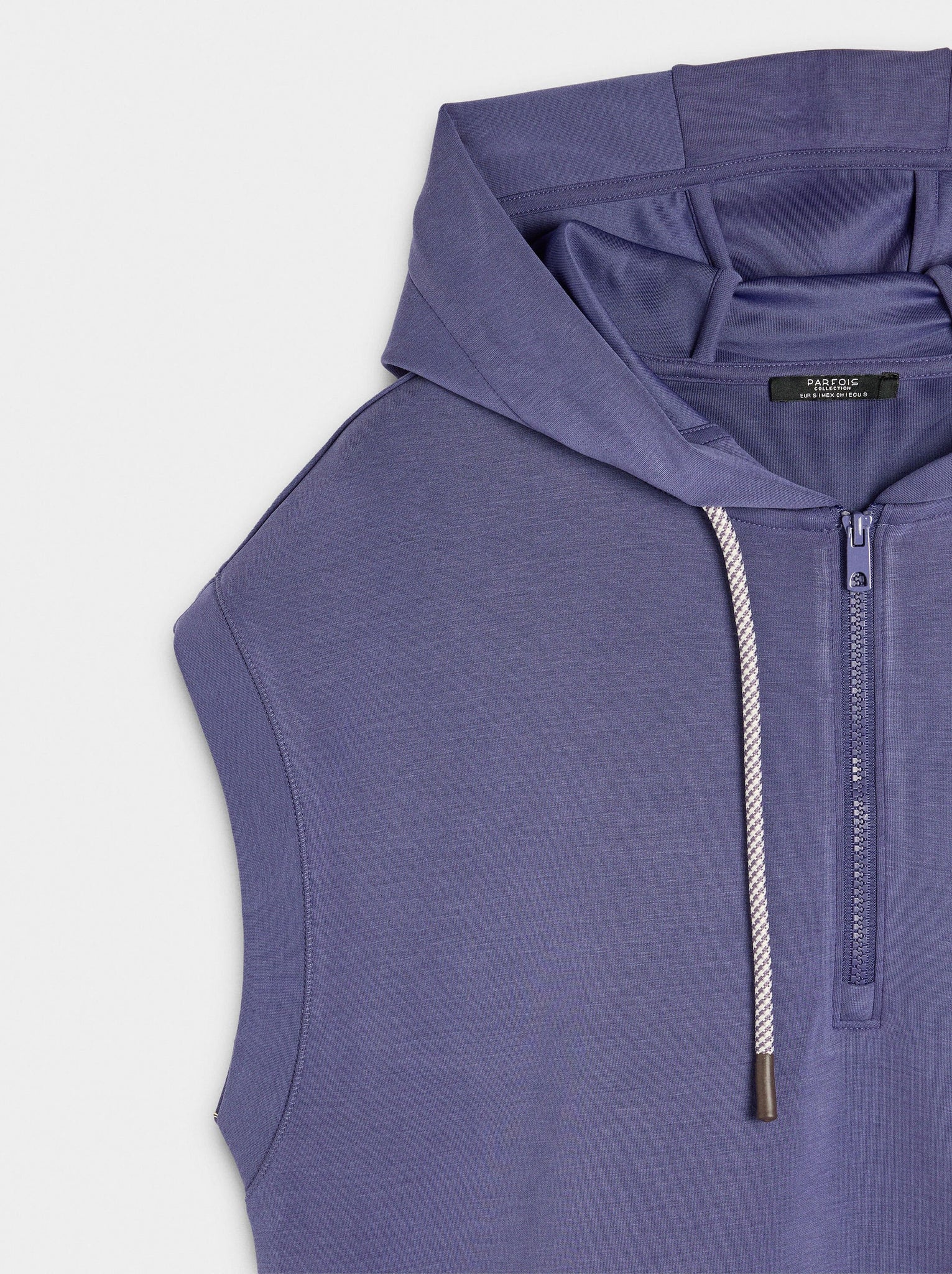 Sudadera sin mangas toque suave