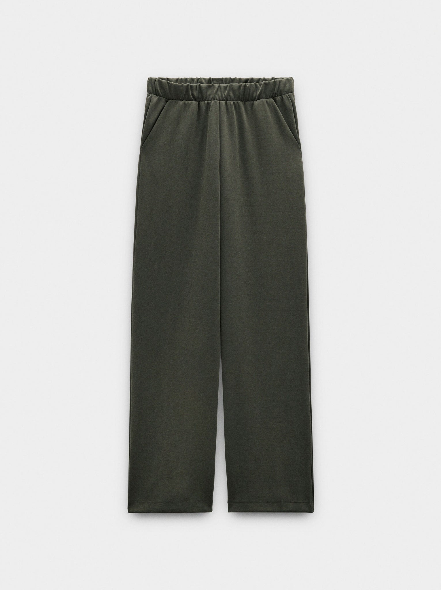Pantalón con cintura elástica tacto suave