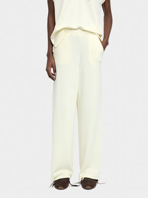 Pantalón con cintura elástica toque suave