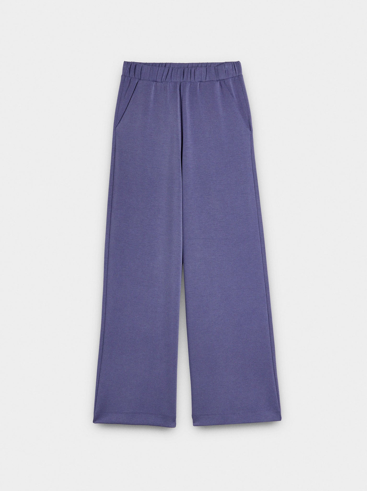 Pantalón con cintura elástica toque suave