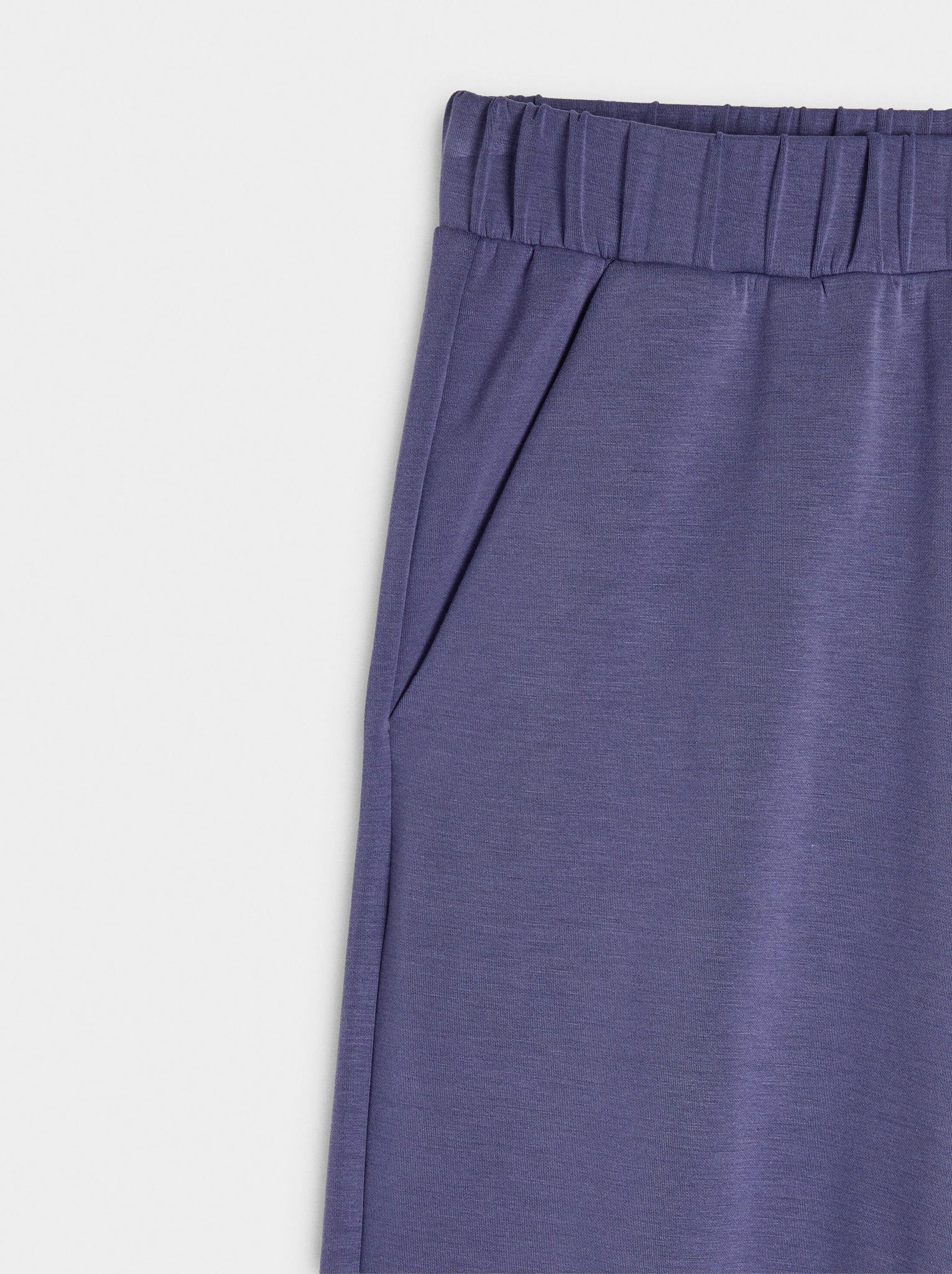 Pantalón con cintura elástica toque suave