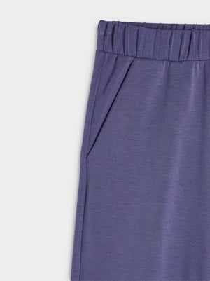Pantalón con cintura elástica toque suave