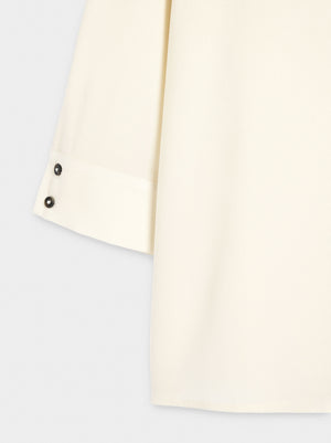 Camisa de lyocell con botones dobles