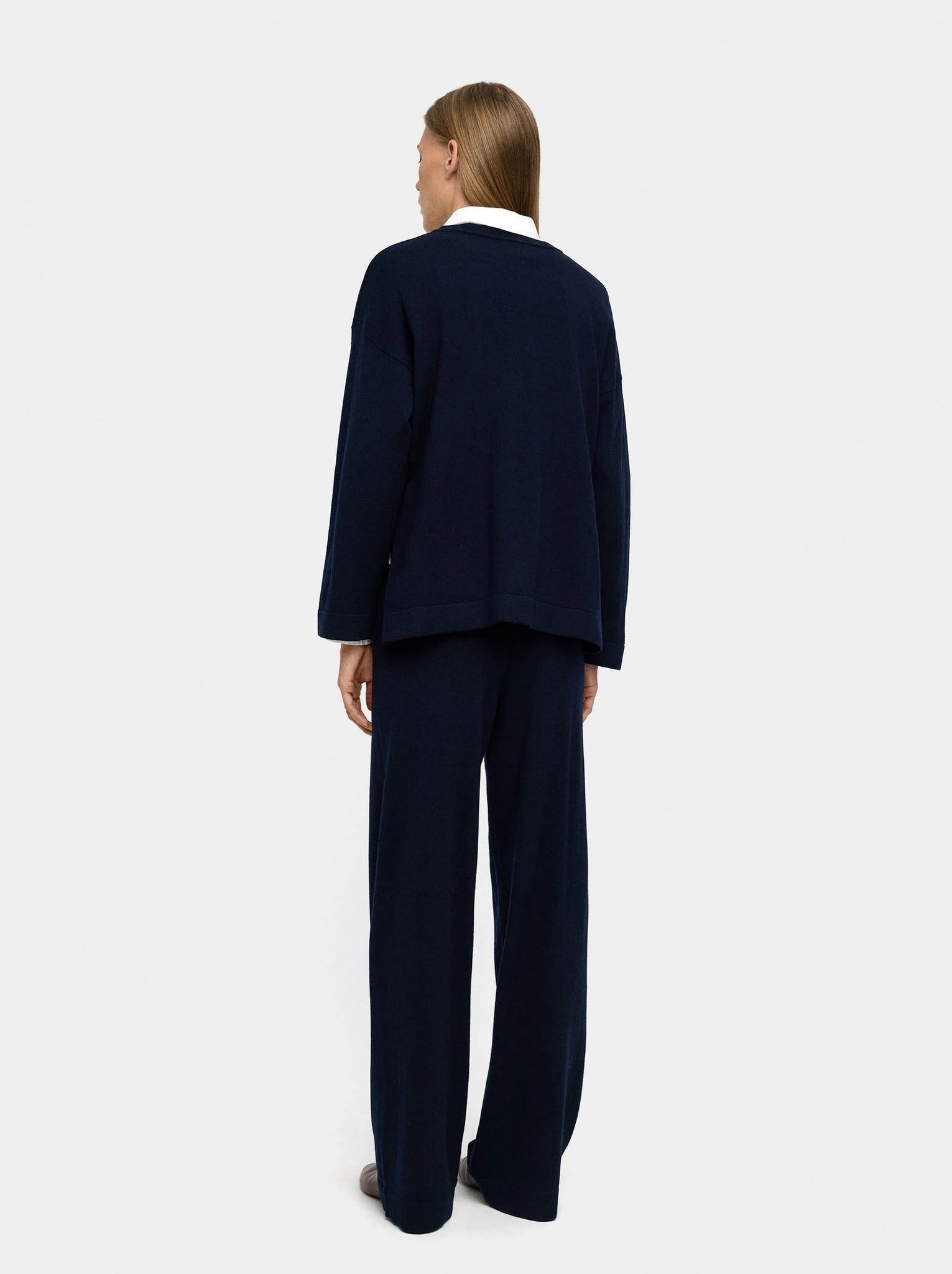 Pantalón de punto liso